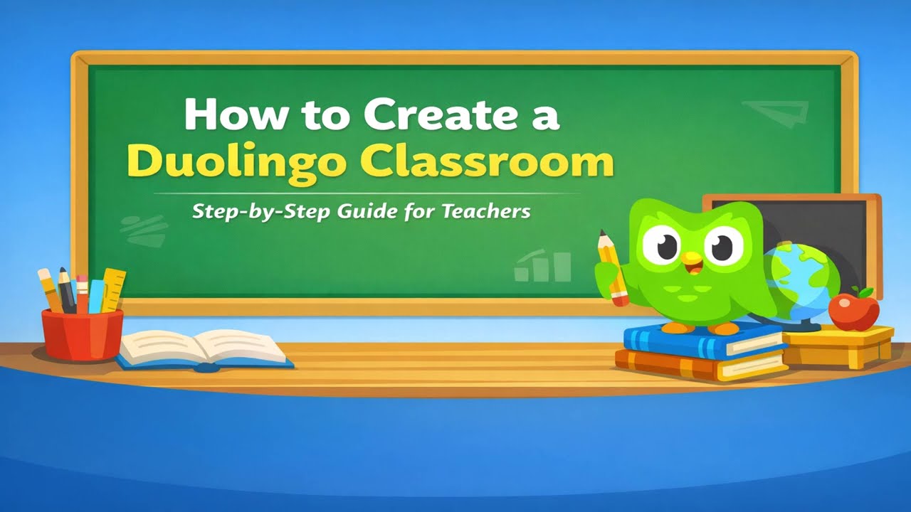 How to create a Duolingo classroom
