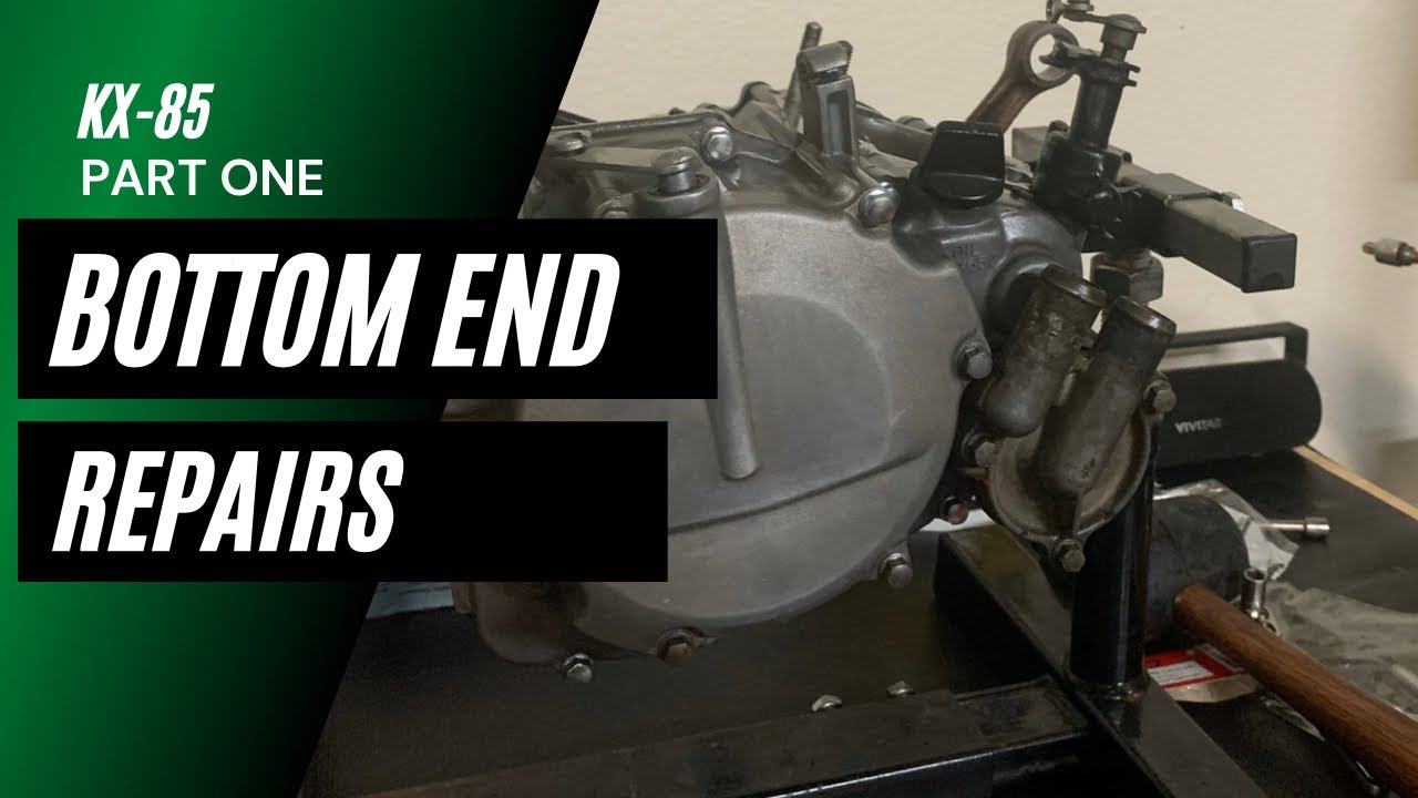 KX 85 Kick Starter & Shift shaft replacement, Clutch Removal and Install.