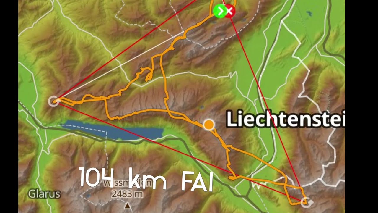 Gleitschirmfliegen im Alpstein - GCO - Paragliding - Switzerland - Ostschweiz - FAI Dreieck