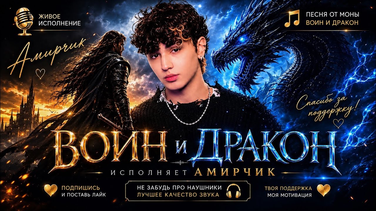 Амирчик - Воин и Дракон🐉