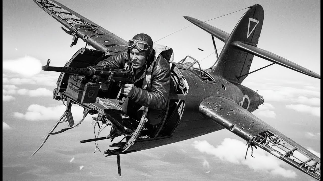 When Germans Split His B-17 at 24,000 Feet — He Kept Shooting All the Way Down