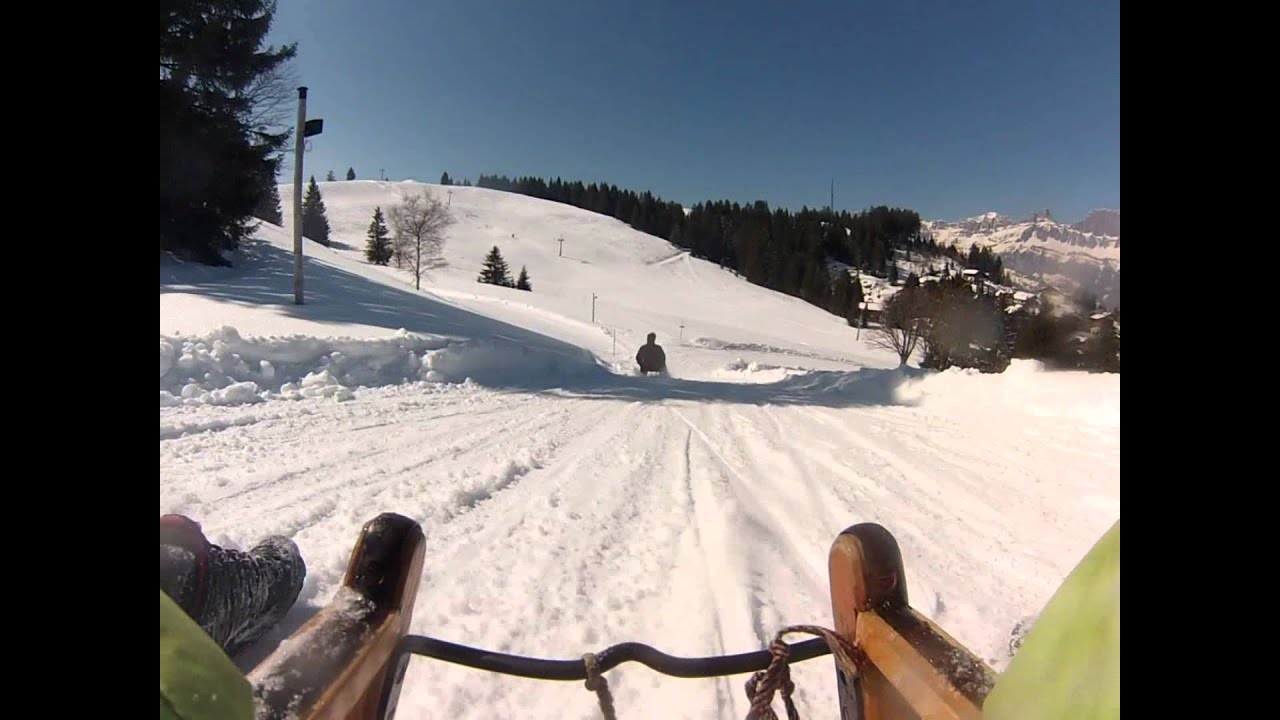 2013-04-01 Schlitteln Flumserberg