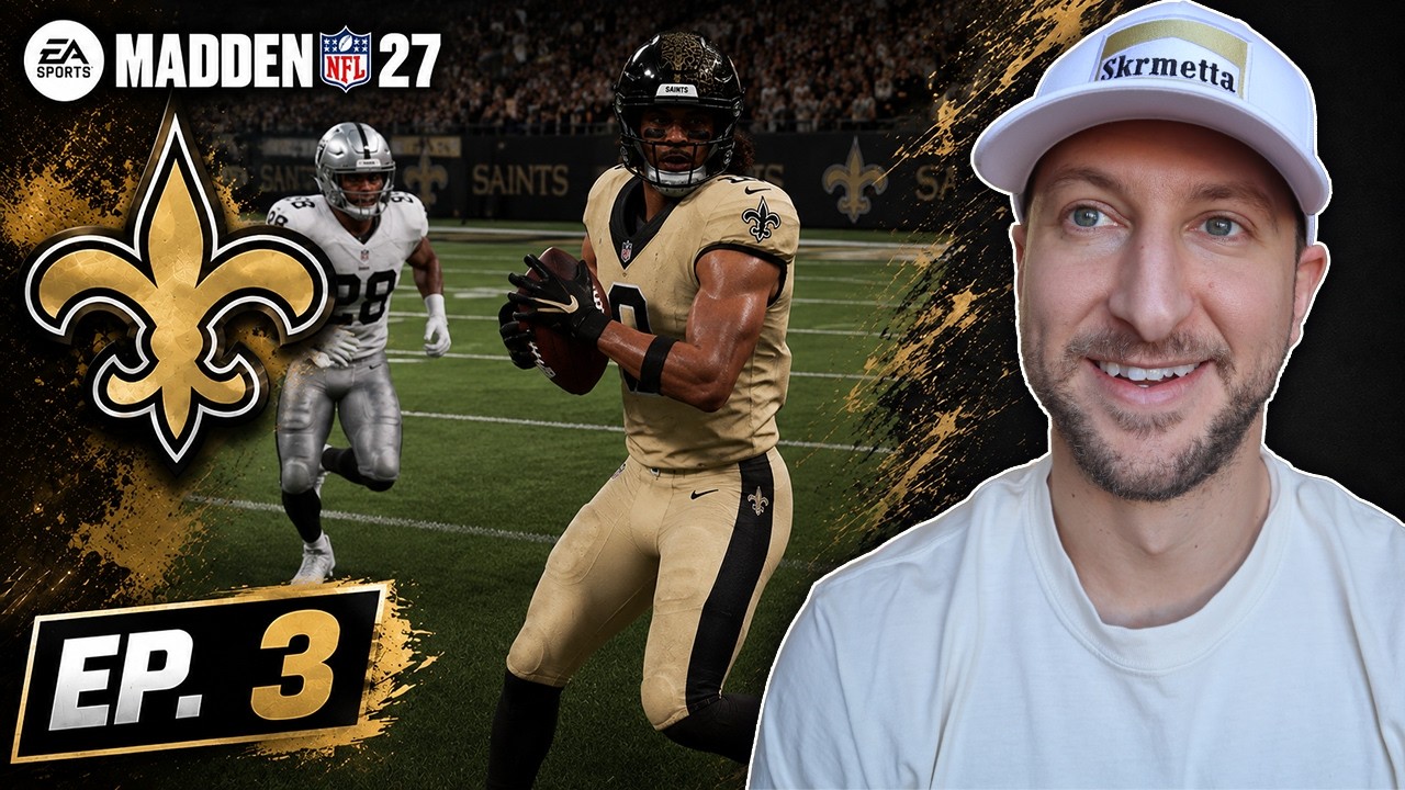 The Saints Offense is Starting to Look DANGEROUS | Madden 27 Franchise Ep. 3