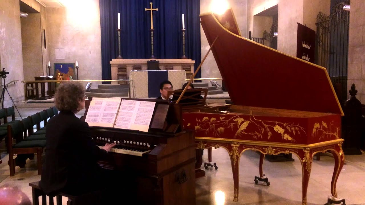 Saint-Saens: Duos for piano and harmonium, Op. 8 finale (video)