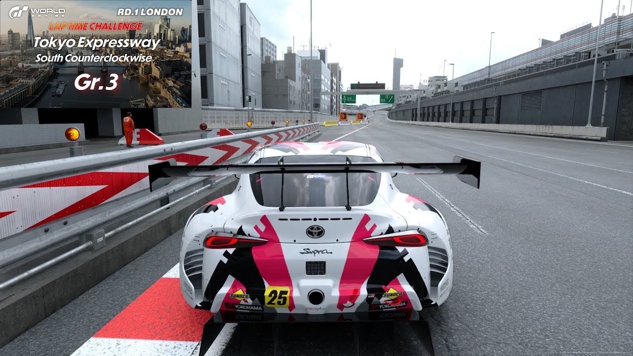 GT7 | Lap Time Challenge | Tokyo Expressway-South Counterclockwise | Toyota GR Supra Racing Concept
