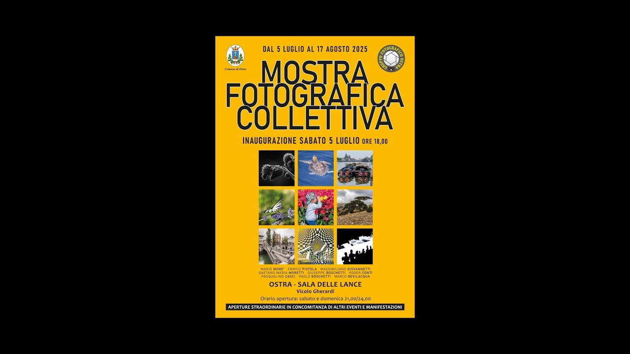 Mostra Collettiva Gfo Ostra Luglio 2025