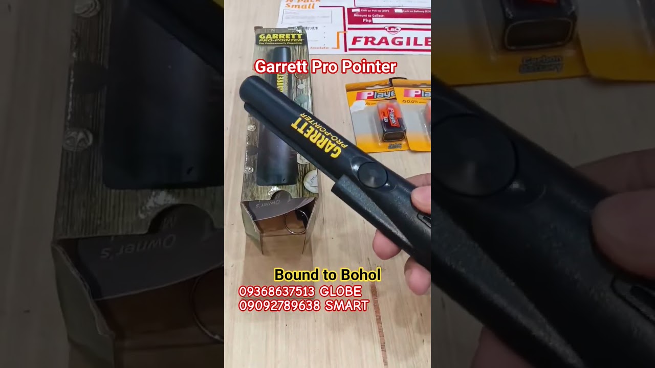 GARRETT PRO-POINTER BOUND TO BOHOL / GARRETT PINPOINTER