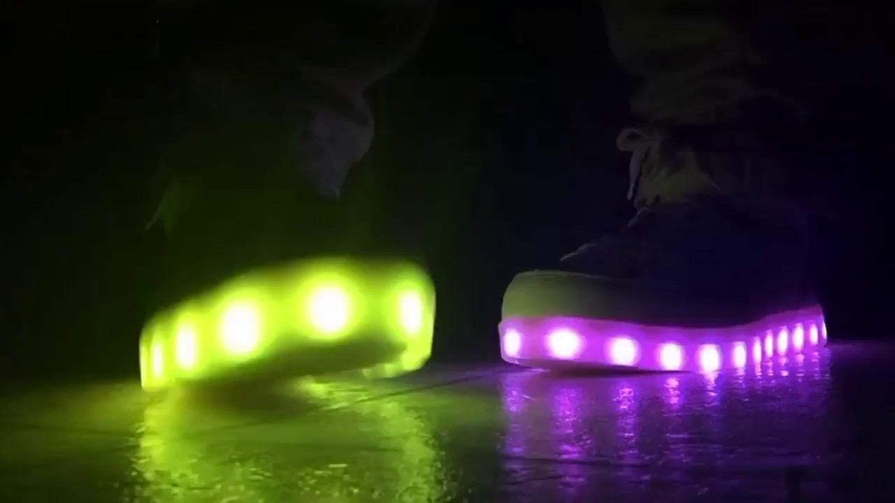 LED SHOES SHUFFLE DANCE/CUTTING SHAPES
