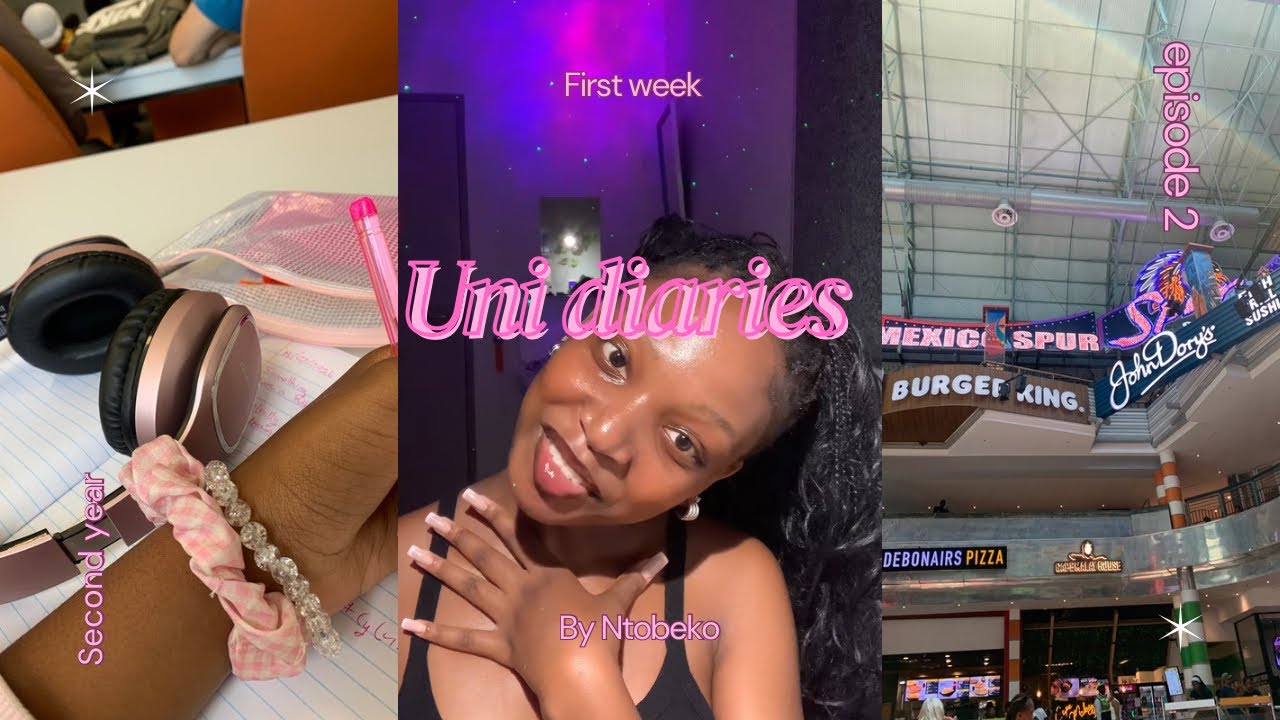 First week of uni,birthday, stationery haul, unboxing gifts, attending lectures 