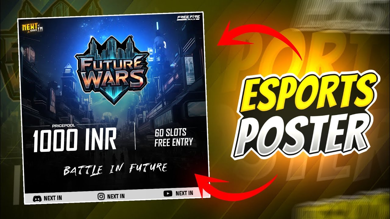Make This Esports Tournament Poster in mobile  | Norlexo