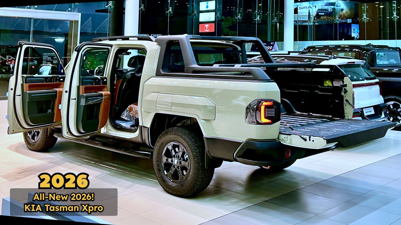 Całkowicie nowy 2026! KIA Tasman Xpro &ndash; nowy pick-up klasy premium z ultra-wysokim komfortem