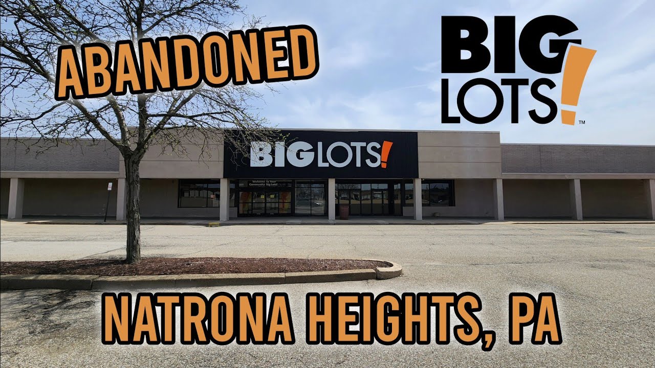 Abandoned Big Lots - Natrona Heights, PA