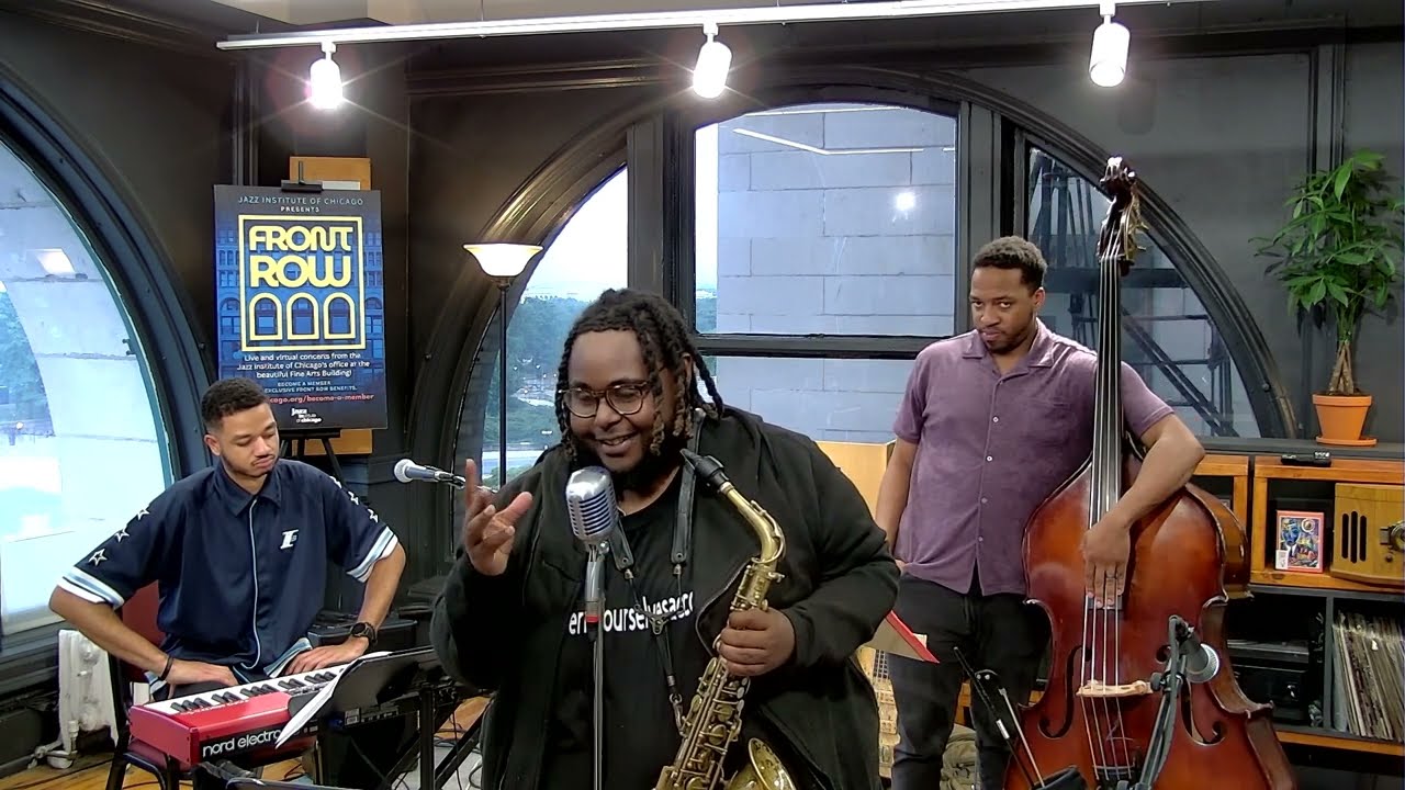 Front Row: LENARD SIMPSON QUARTET