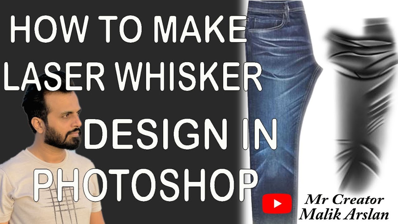 How to make 3D whisker in photoshop