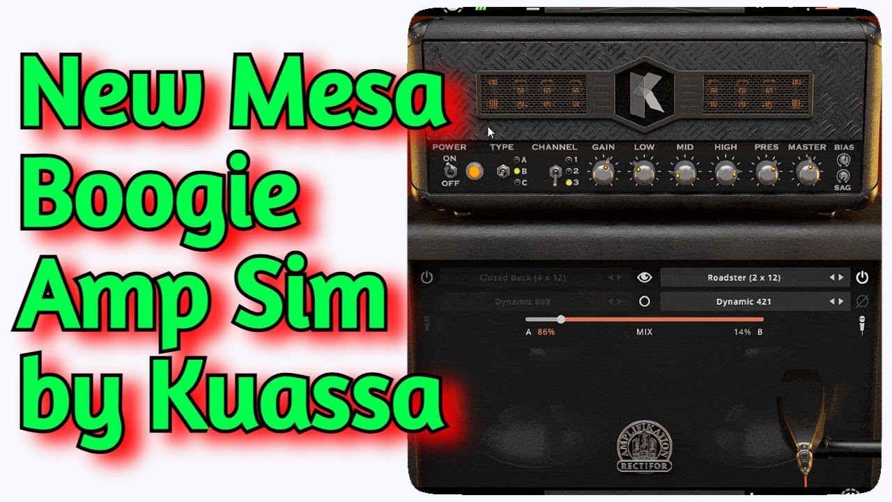 New MESA BOOGIE Rectifier Amp Sim - AMPLIFIKATION RECTIFOR - Vst Plugin by Kuassa - Factory Presets
