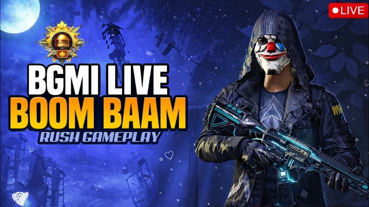PAIN is LIVE BGMI LIVE RUSH GEMPLY