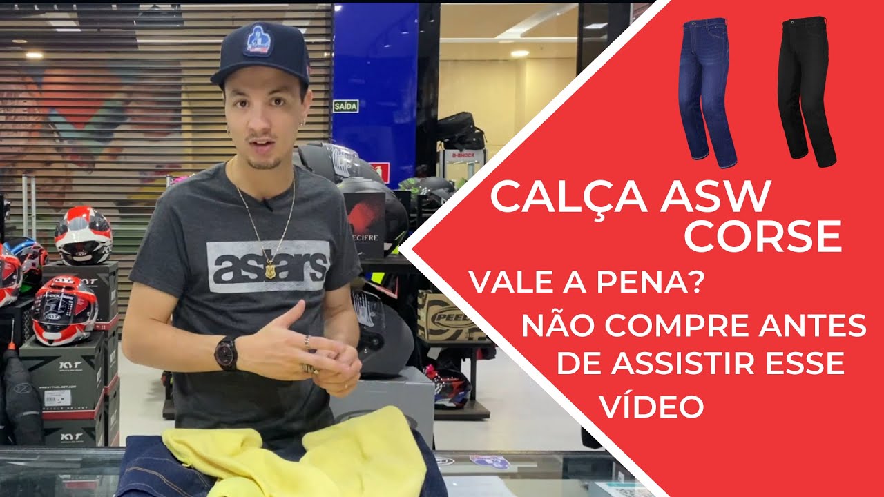 Estilo e Segurança: ASW Corse, Calça Kevlar - A Combinação Perfeita
