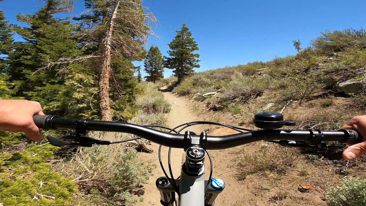POV  Top to Bottom Mammoth Rock Trail to Mammoth Rock Trail Connector in 4K