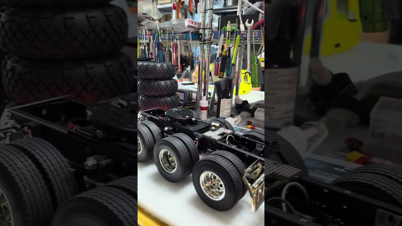 CUSTOMIZED TAMIYA 1/14 KING HAULER RC TRACTOR TRUCK &ndash; AMAZING DETAIL & LIGHTING EFFECTS!