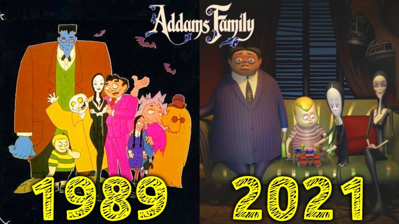 Evolution of The Addams Family Games 1989-2021