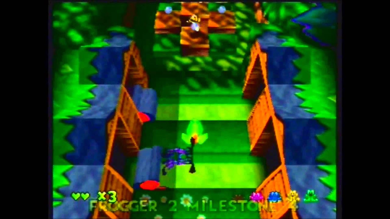 Frogger 2 unreleased N64 prototype