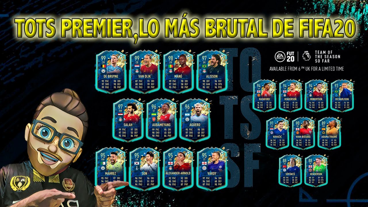TOTS PREMIER, TODO SOBRE SUS CARTAS (PRECIO, MEDIAS) BRUTAL FIFA 20