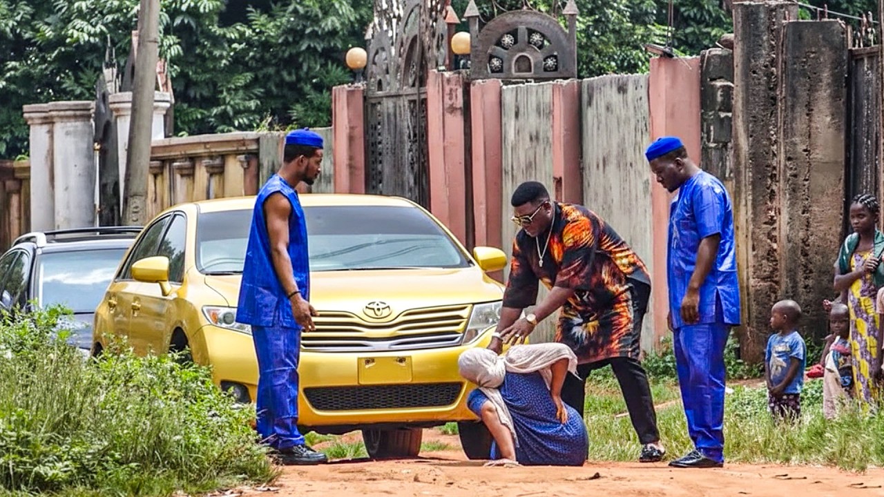 God Changed The Story Of A Poor Helpless Maiden After She Got Hit By The Prince Car| Nigeria Movie