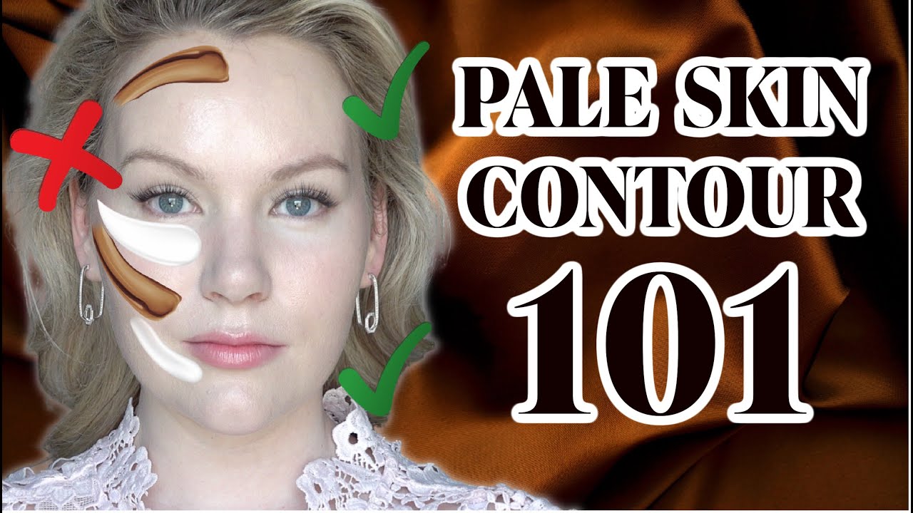 MASTER Contour for PALE Skin in 3 Steps! | Best Techniques + Products for Fair Skin