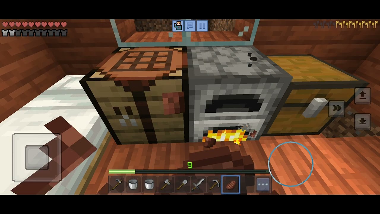 Çakma minecraft ta hayatta kaldım 3 (2. Kat yaptım)