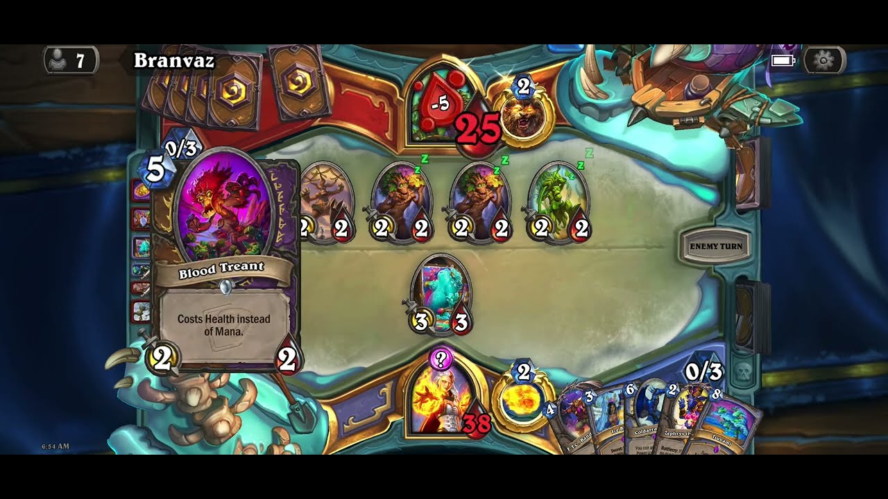 Reno Big Spell Mage vs Treant Druid