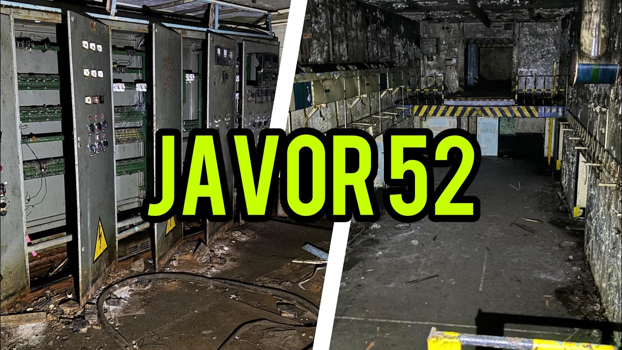 OPUŠTĚNÝ OBJEKT PRO SKLADOVÁNÍ JADERNÝCH HLAVIC - JAVOR 52 / 4K 60 FPS