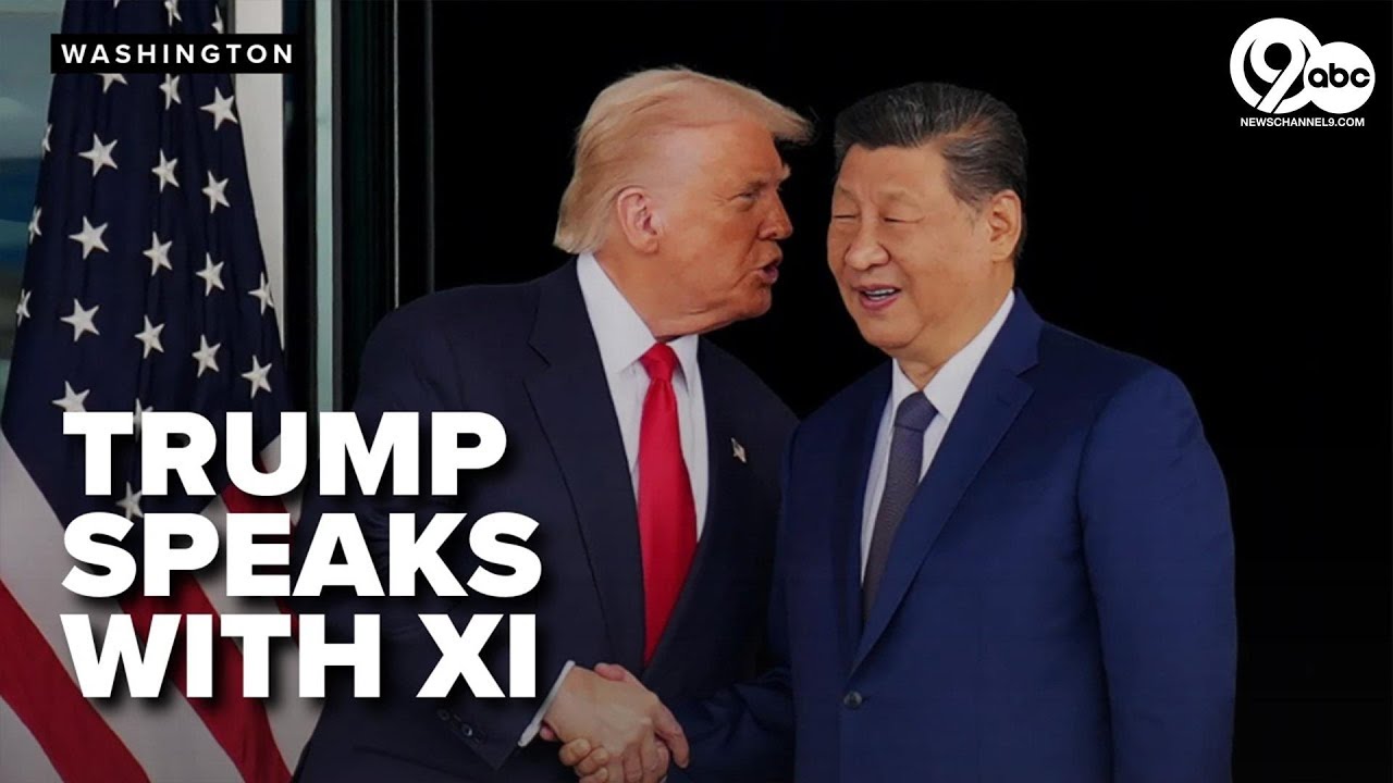President Trump DISCUSSES IRAN with China's President Xi