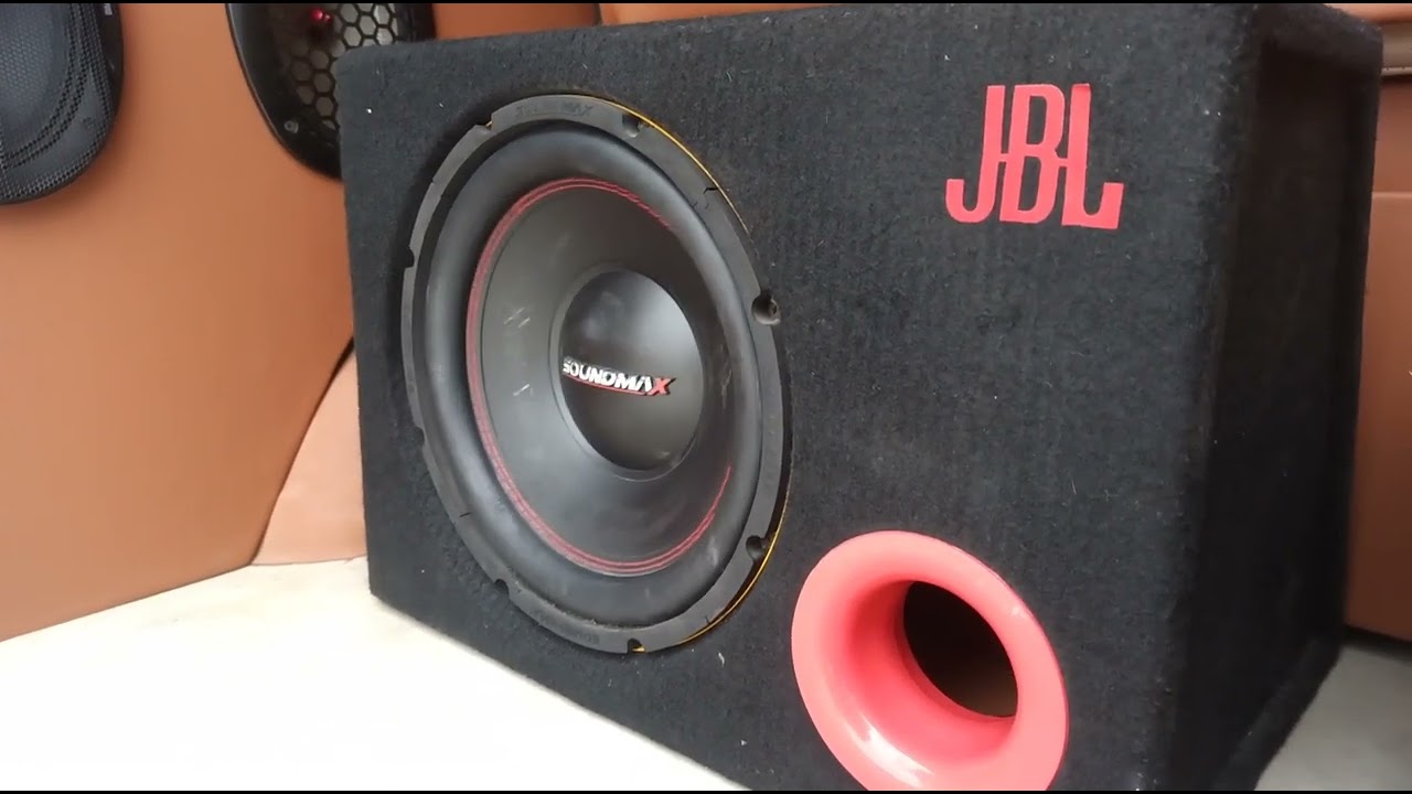Soundmax 1500 w 30 cm Bass test