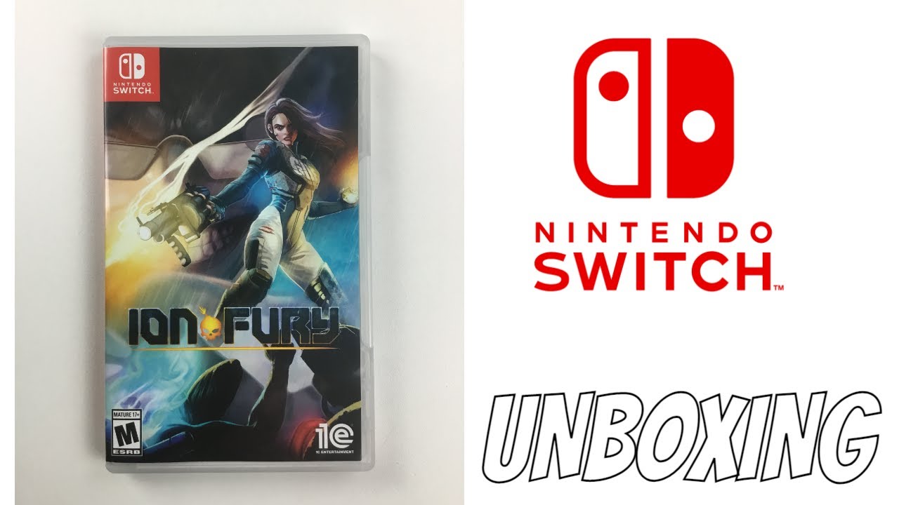 ION FURY GAME UNBOXING