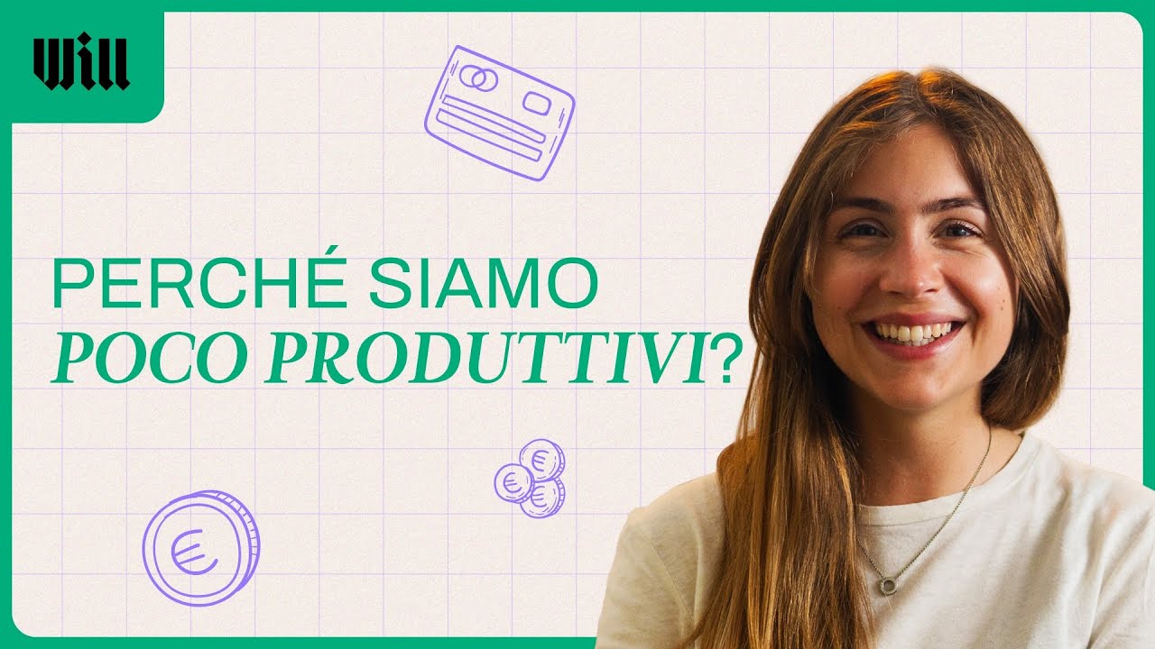 Perché in Italia siamo così poco PRODUTTIVI e come questo impatta sugli STIPENDI?