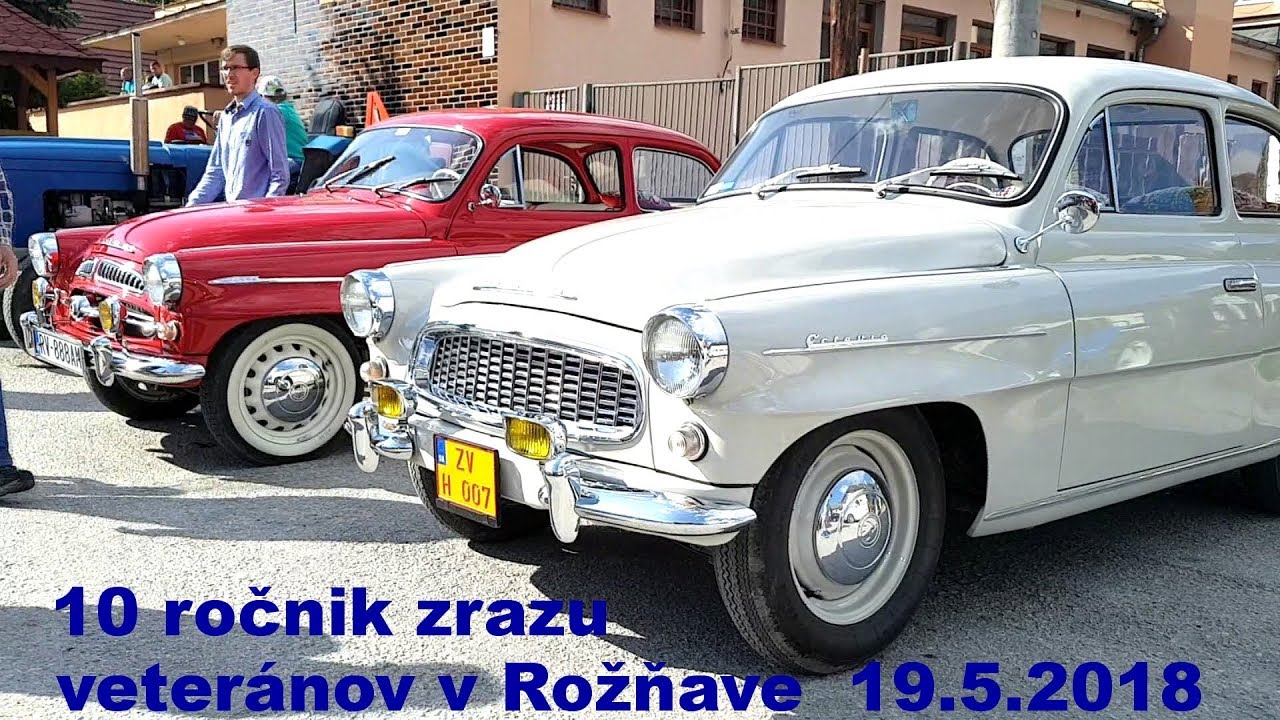 10 ročnik zrazu veteranov v Rožňave 19.5.2018