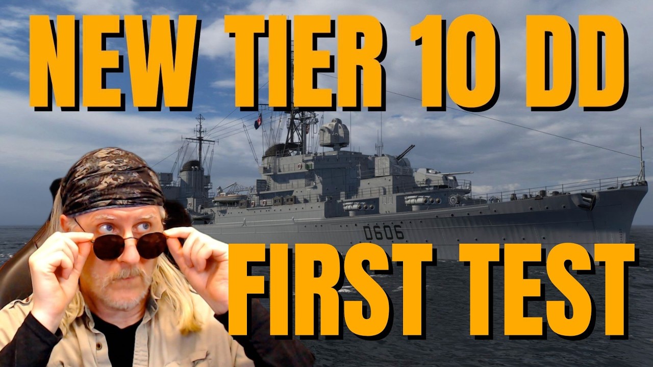 Châteaurenault – First Look & First Battle | New Tier 10 French DD (WoWS)