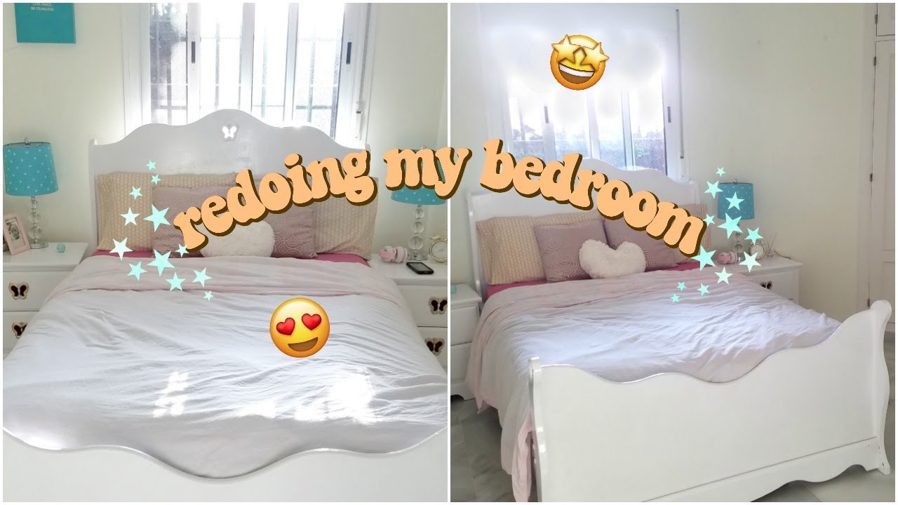 EXTREME ROOM MAKEOVER 2019/ re-doing + re-decorating my room| Andreativity