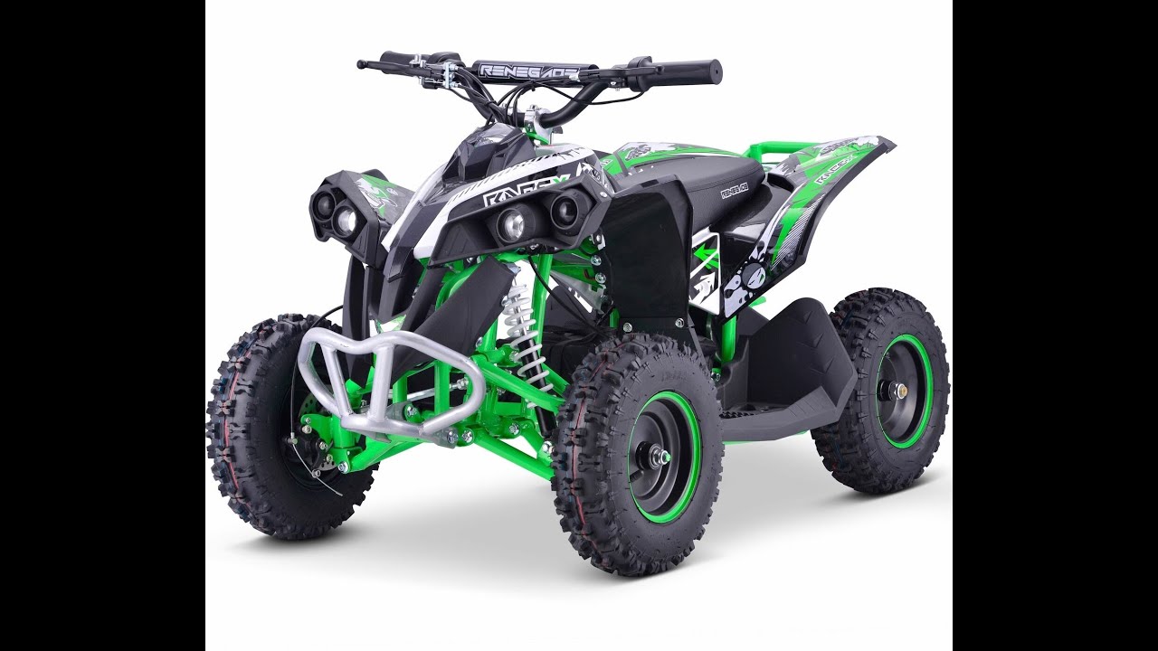 Renegade 48v 1000w quad, kids race x bike electric