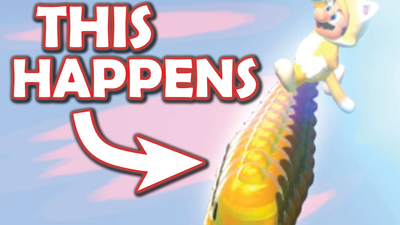 What happens if you remove gravity from Super Mario 3D World?
