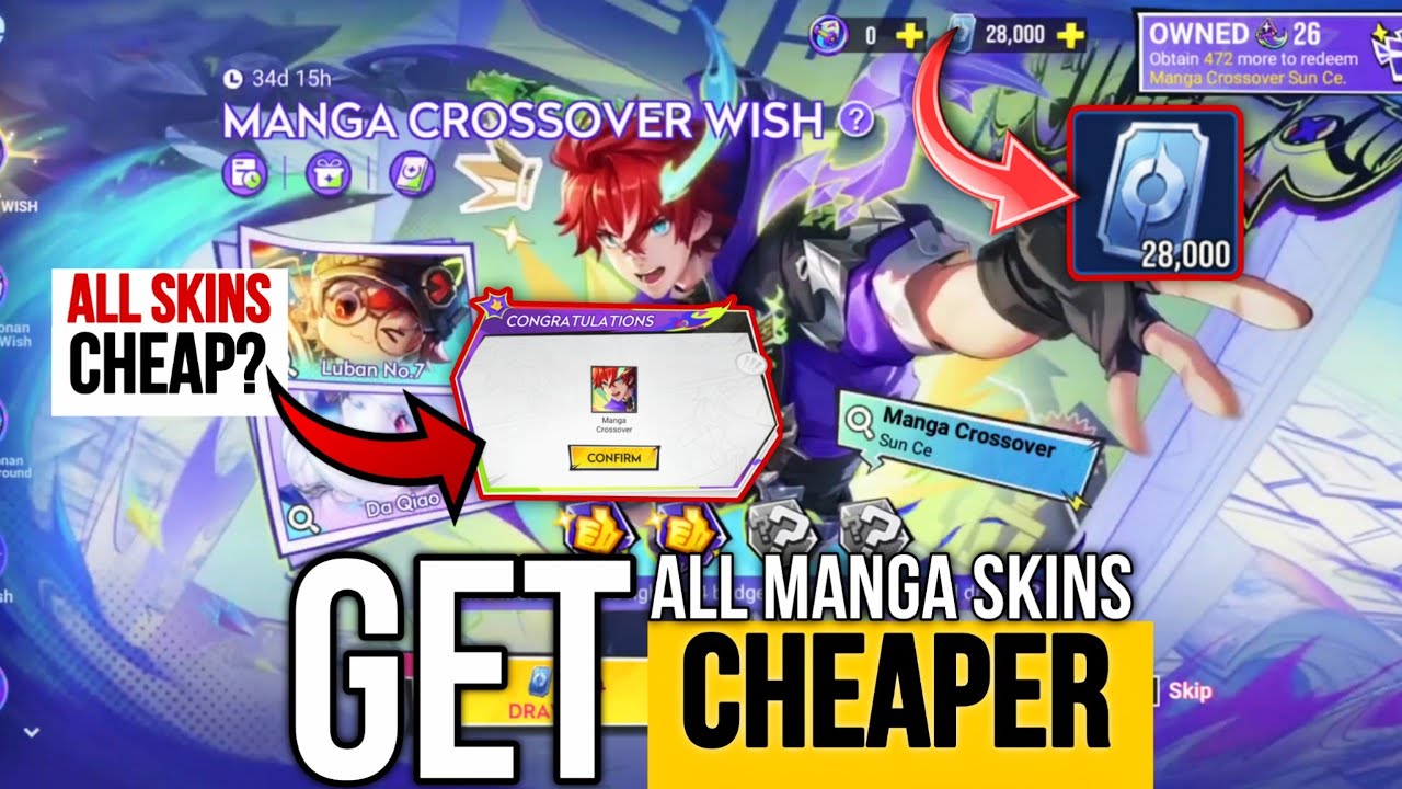 Got ALL 3 Manga Crossover Skins in Honor of Kings! | Gacha Cost Breakdown