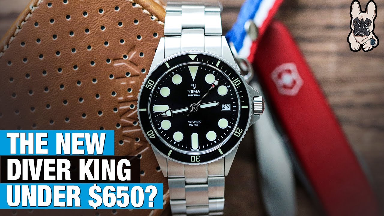 GREAT Diver Under $700 - Yema Superman Maxi Dial