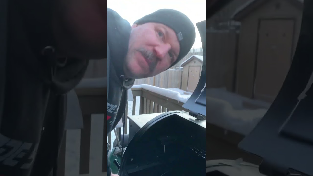 Setting up the new smoker | PitBoss PB700R2 wood pellet and grill smoker | First Video