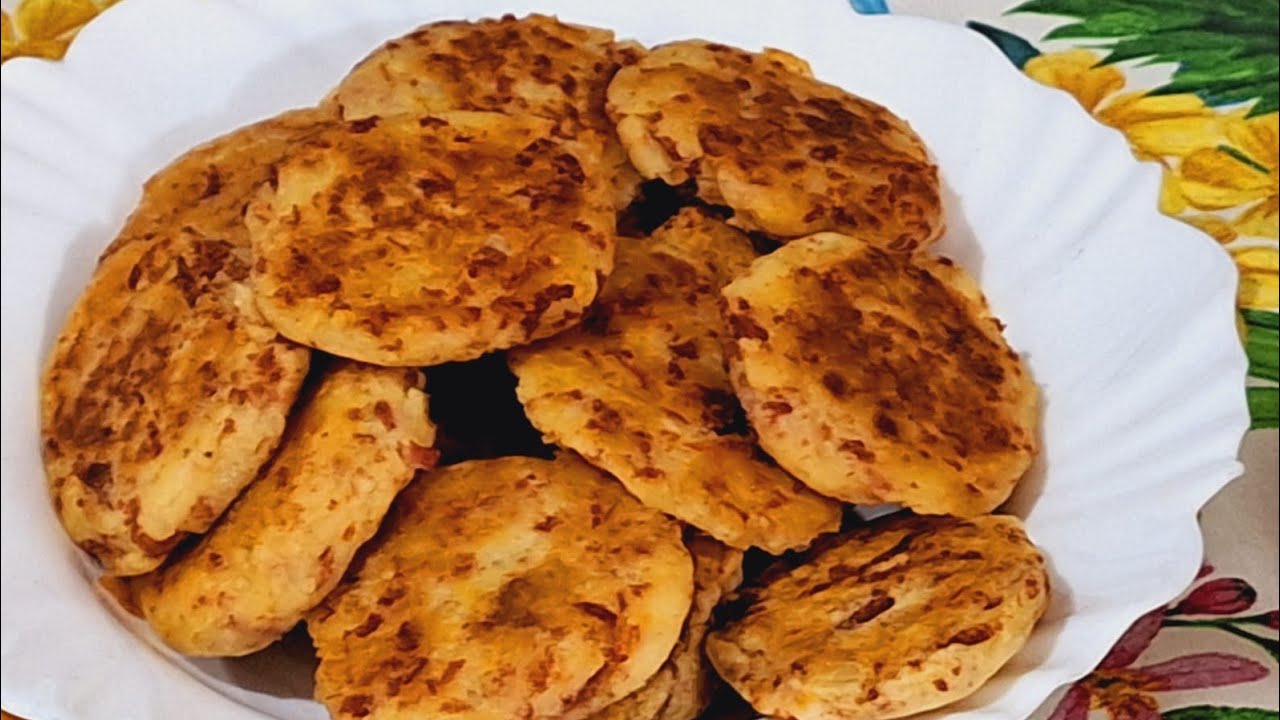 Bolinho de batata assado no forno 😋