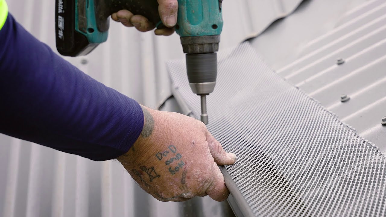 Corrugated Roof Installation