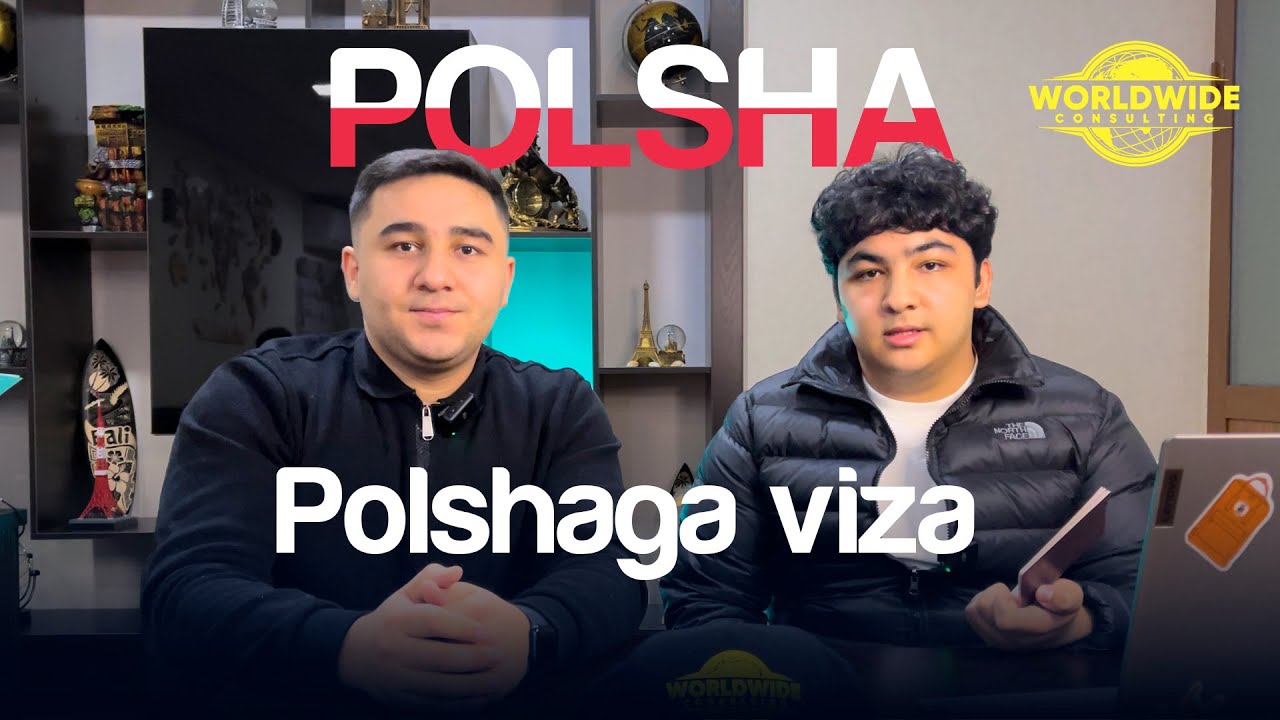 Polshada ta'lim! Polshaga 1 marta otkazdan so'ng olingan viza!