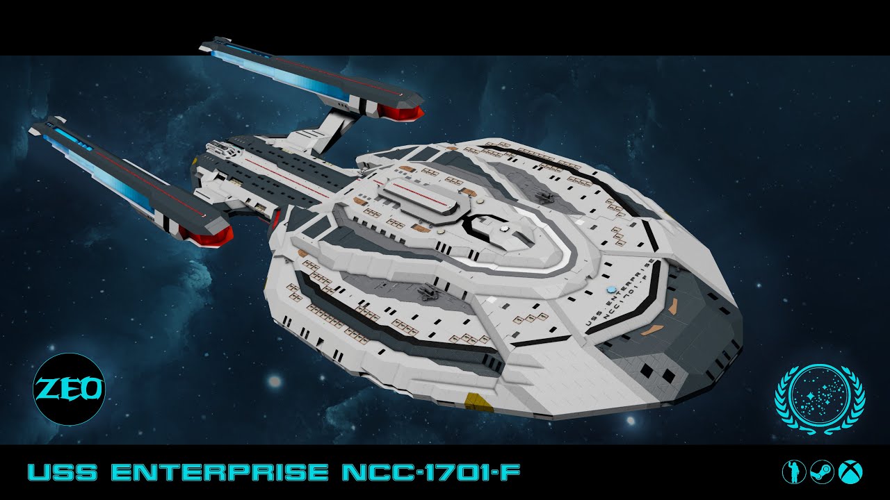 USS Enterprise - Yorktown class - Interior Showcase - Built in Space Engineers - Star Trek