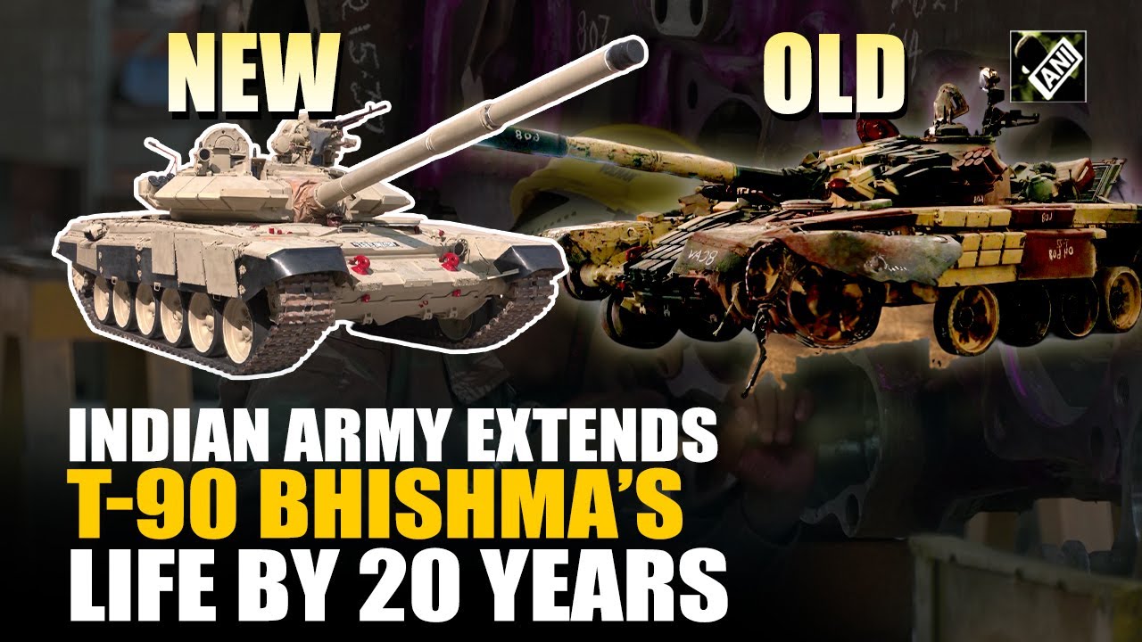 See how Indian Army turns 20-year-old T 90 Bhishma tanks into new, enhances operational capabilities