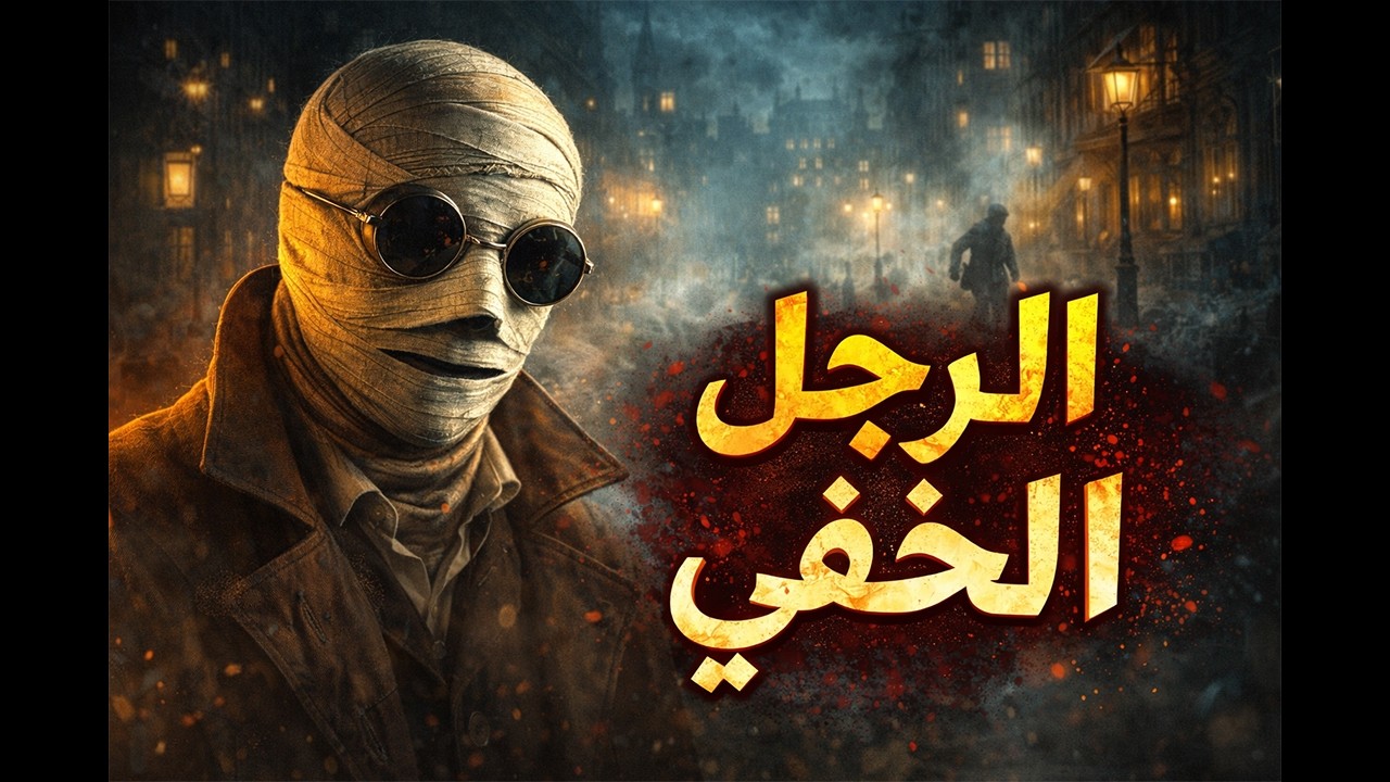 قصة - الرجل الخفي - للكاتب (هربت جورج ويلز) هـ. ج. ويلز