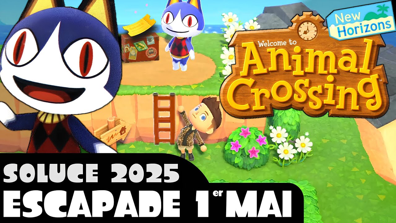 SOLUCE: Escapade 1er Mai 2025 | Animal Crossing New Horizons